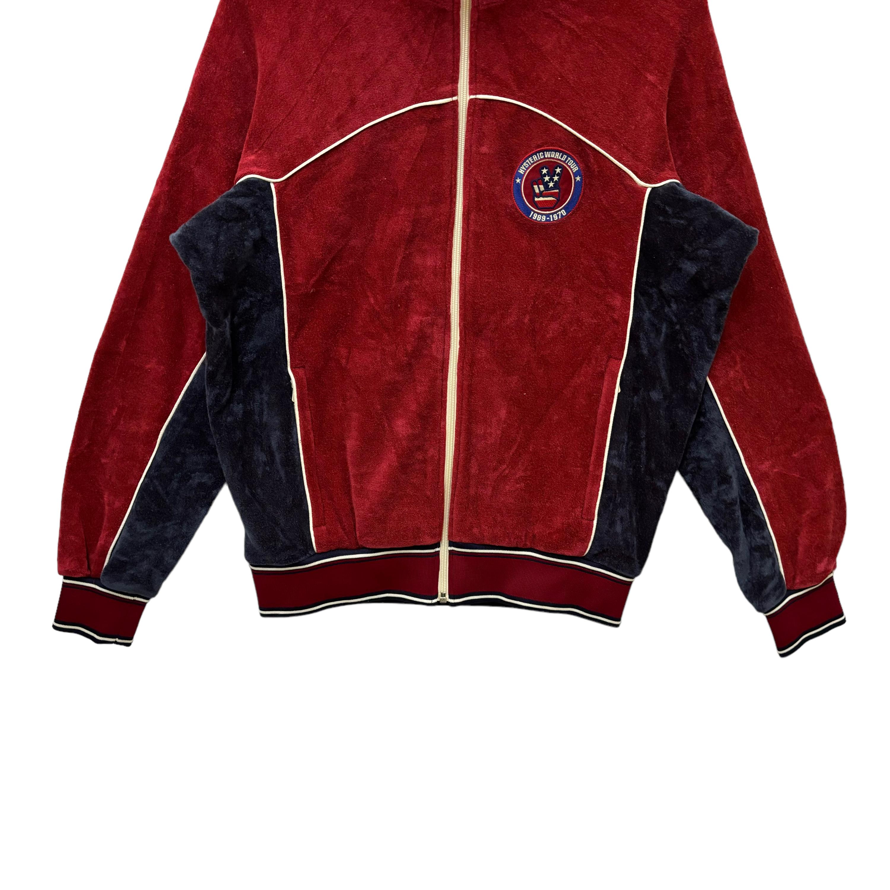 Hysteric Glamour 90s Knit Track Jacket