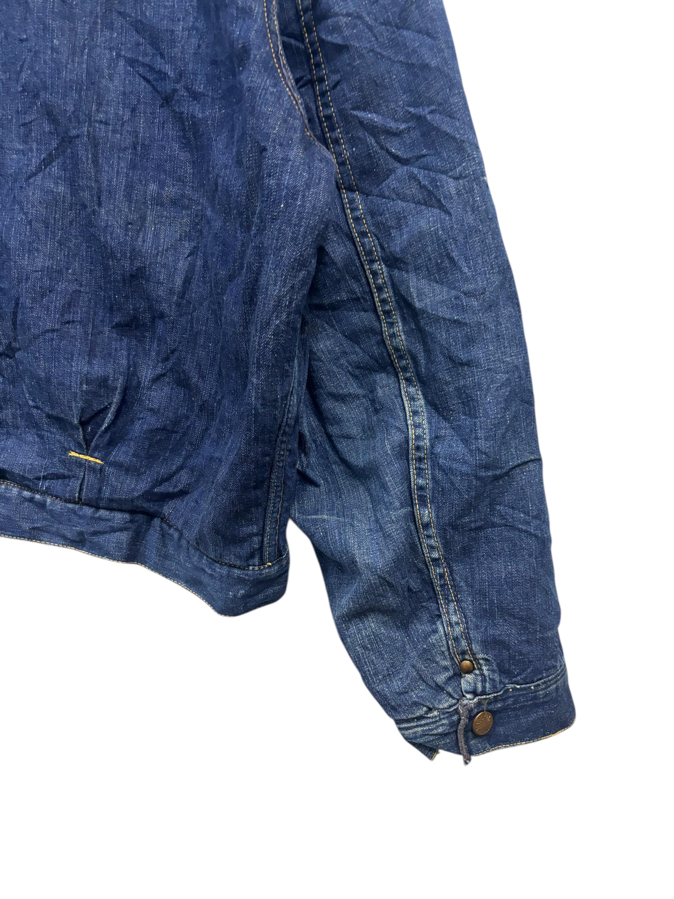 Vintage 1940-1950's Hercules Sears Blanket Lined Denim Jacket Type