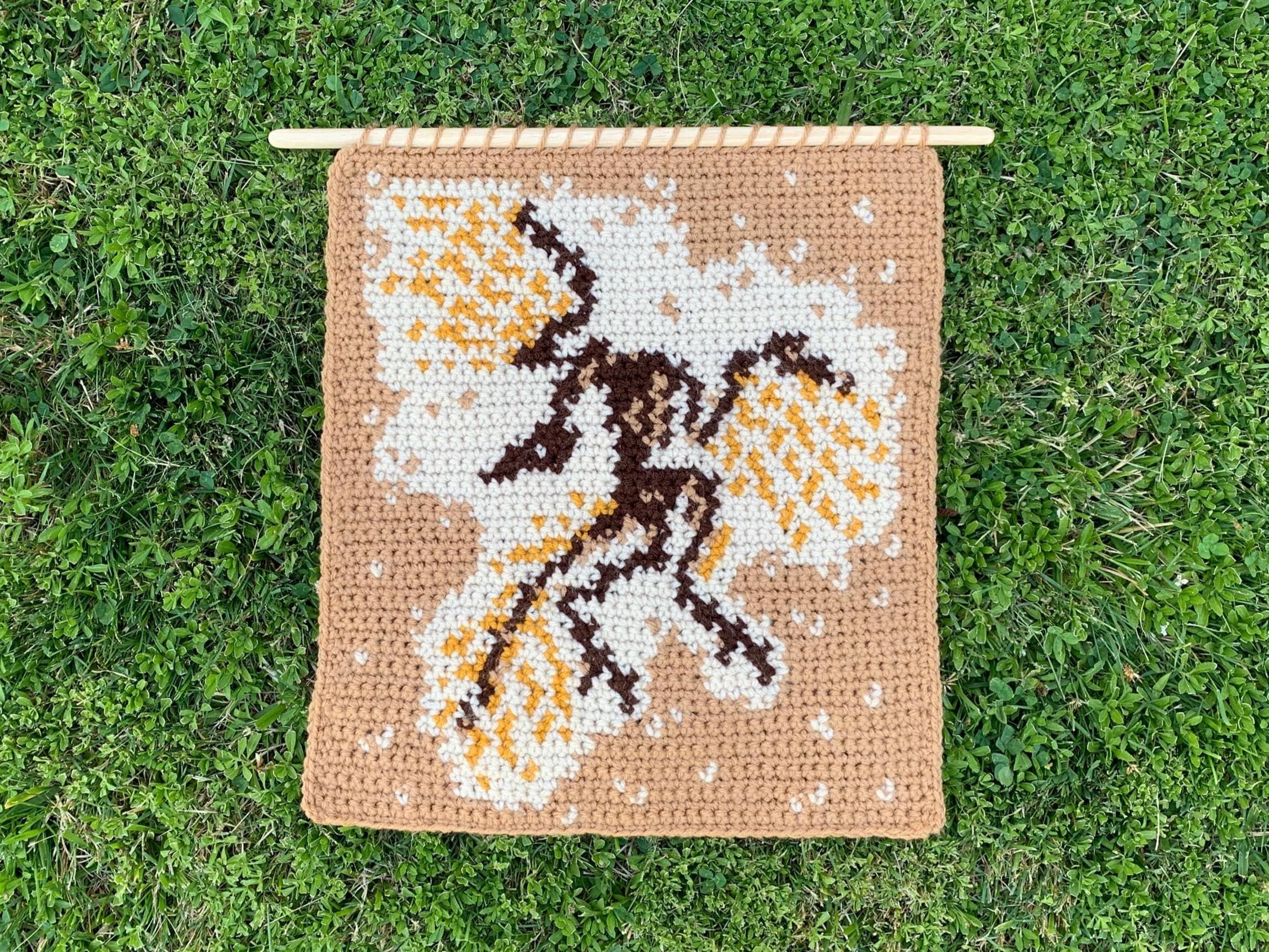 30 Tapestry Crochet Patterns: Our Favorite Wall Art, Bags, and Gifts 20 Archaeopteryx Tapestry Crochet Pattern