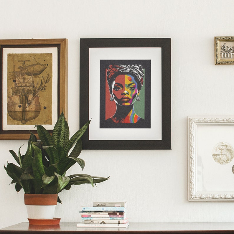 Printable Wall Art, Black History, Pop Art Series, Botanical Wall Art ...