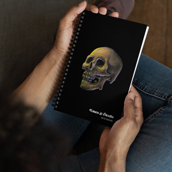 Skull Notebook Journal - Spiral
