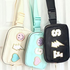 Personalized Belt Bag Toddler Girl Gift Personalized Kid Crossbody Handbag with Name Purse