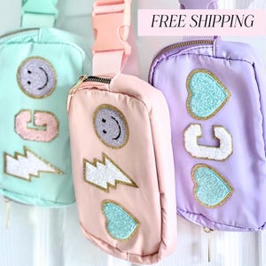 Personalized Kids Fanny Pack Custom Belt Bag Toddler Handbag Kids Belt Bag Toddler Purse Custom Kids Bum Bag for Toddlers Girl Crossbody Bag