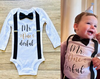 Mr Onederful Outfit 1st Birthday Boy Onederful Shirt One Year Old Boy Shirt Onederful Birthday 1 Year Birthday Boy Shirt One Year Old Outfit