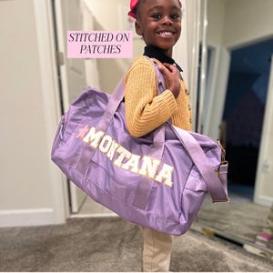 Personalized Swim Bag for Girls Custom Name Gift for Swimmer Kids Personalized Duffle Bag Monogram Gifts for 7 Year Old Girls Easter Gifts