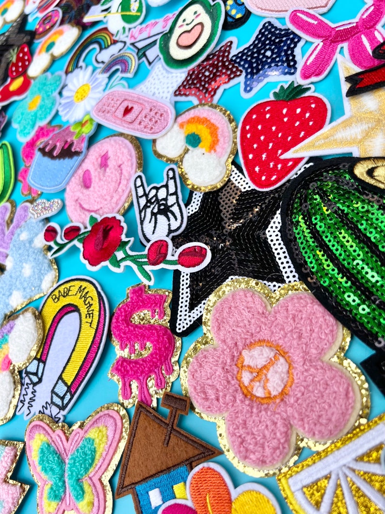 sequin patches for clothing patches for cosmetic bags