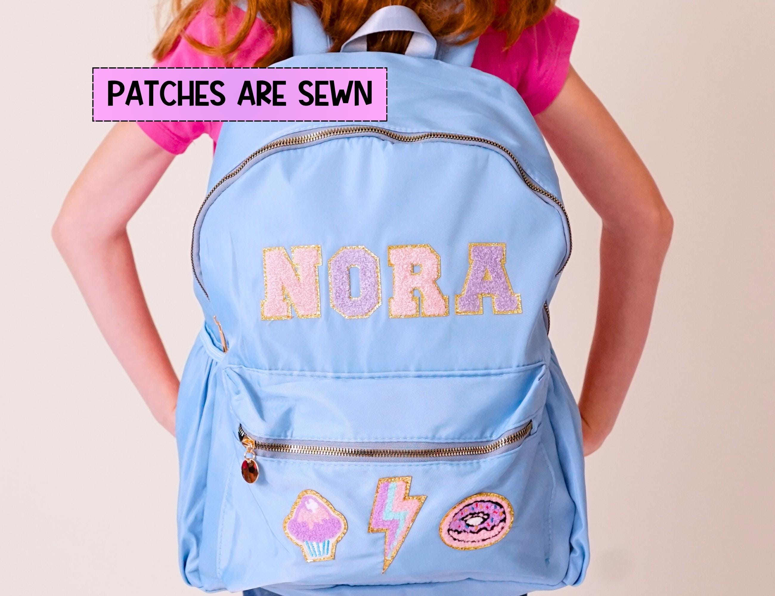 Light blue bookbag hot sale
