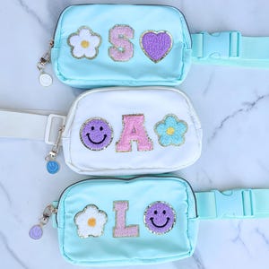 Custom Flower Girl Proposal Gift for Toddler Purse Personalized Crossbody Bag for Flower Girl Gift for Wedding Party Gift for Kid Fanny Pack