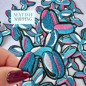 Iron-On Balloon Animal Patch DIY Crafts Embellishment