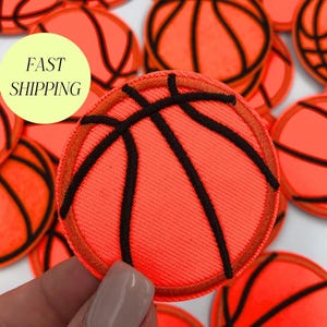 Basketball Patch for Hat Bar Patches for Sports Mom Hat Patches Embroidered Sports Patch for Kids Clothing Patch DIY Embroidery Patch Party