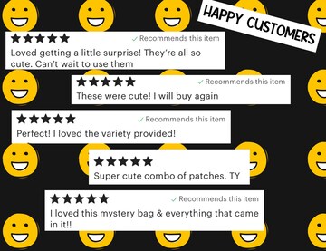 Iron on Bulk Patches for Trucker Hat Patches for Women Set of Patches for Hat Bar Patch   Bundle of Adult Patch Wholesale Bundle Mystery Bag