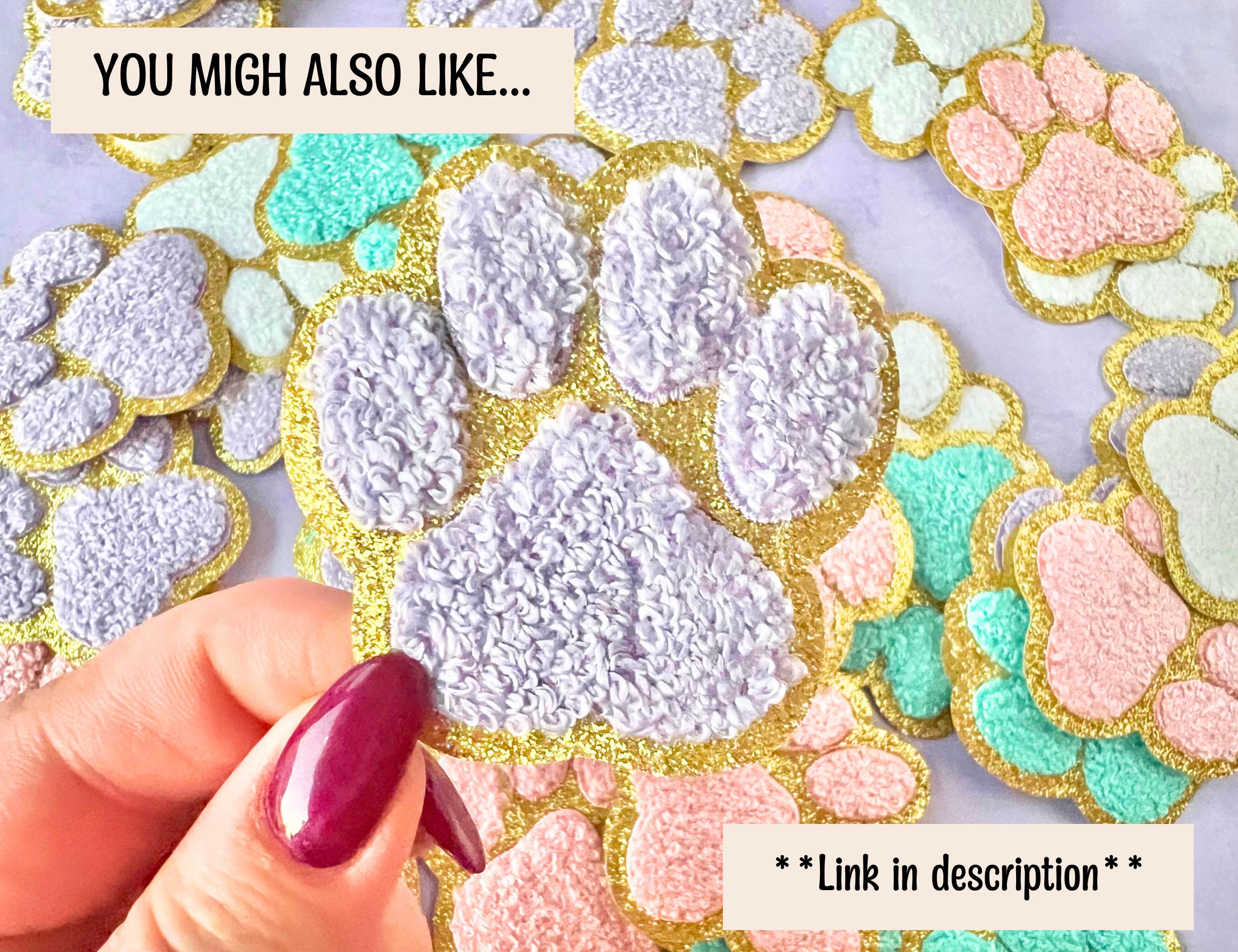 Embroidered Patch Iron-on Embroidery Appliqué Sewing, Paw Patrol PINK - Foto 3