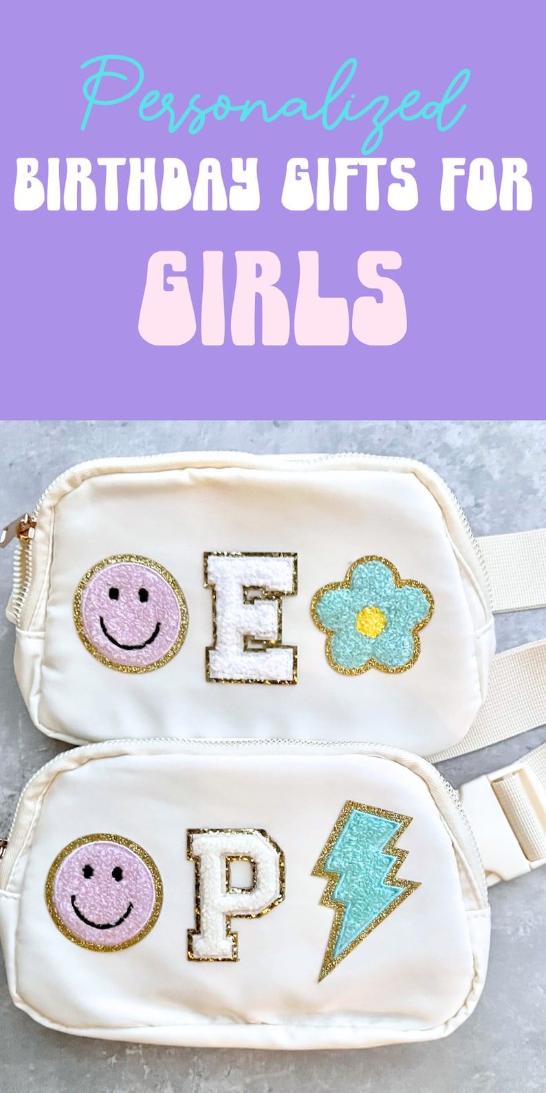 Personalized Belt Bag for Kid Custom Fanny Pack Gift Toddler Personalized Crossbody Girl Bum Bag Personalized Gift Girl Handbag Kid Purse image 10