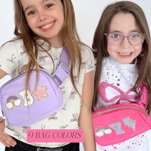 Little Girl Purse Custom Gift for 5 Year Old Girl Rainbow Fanny Pack for Kid Crossbody Bag Personalized Gift 9 Year Old Girl Gift for Niece