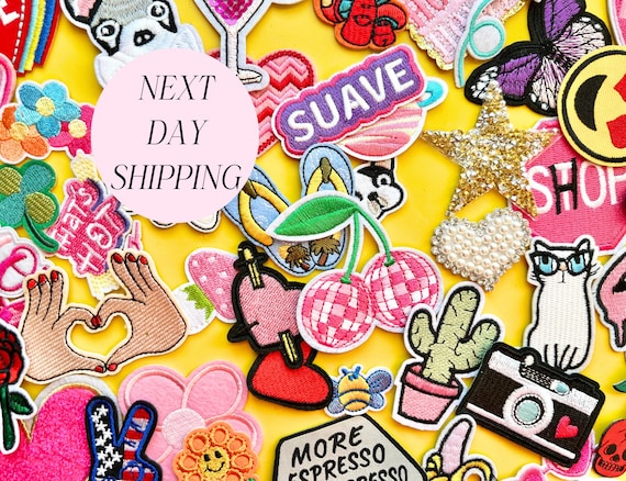 Iron on Bulk Patches for Trucker Hat Patches for Women Set of Patches for Hat Bar Patch   Bundle of Adult Patch Wholesale Bundle Mystery Bag