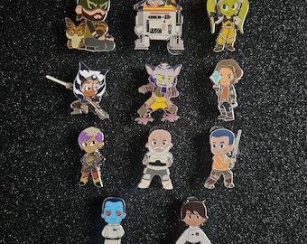 Star Wars Rebels Enamel Pins by FantasyPinstress