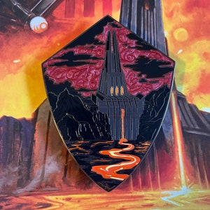 Vader&#39;s Castle Mustafar Hard Enamel Pin