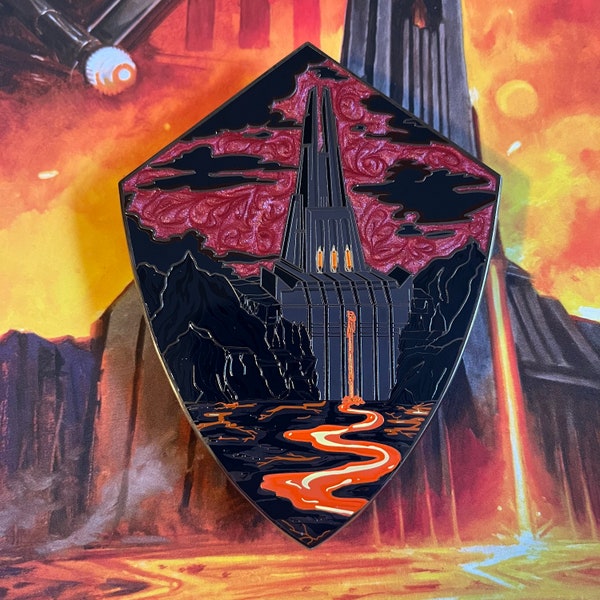 Vader's Castle Mustafar Hard Enamel Pin