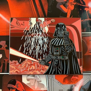 Rogue One Darth Vader Hallway Hard Enamel Pin