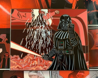 Rogue One Darth Vader Hallway Hard Enamel Pin