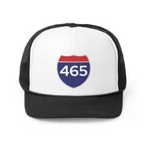 Highway 465 Trucker Hat | Indianapolis Cap