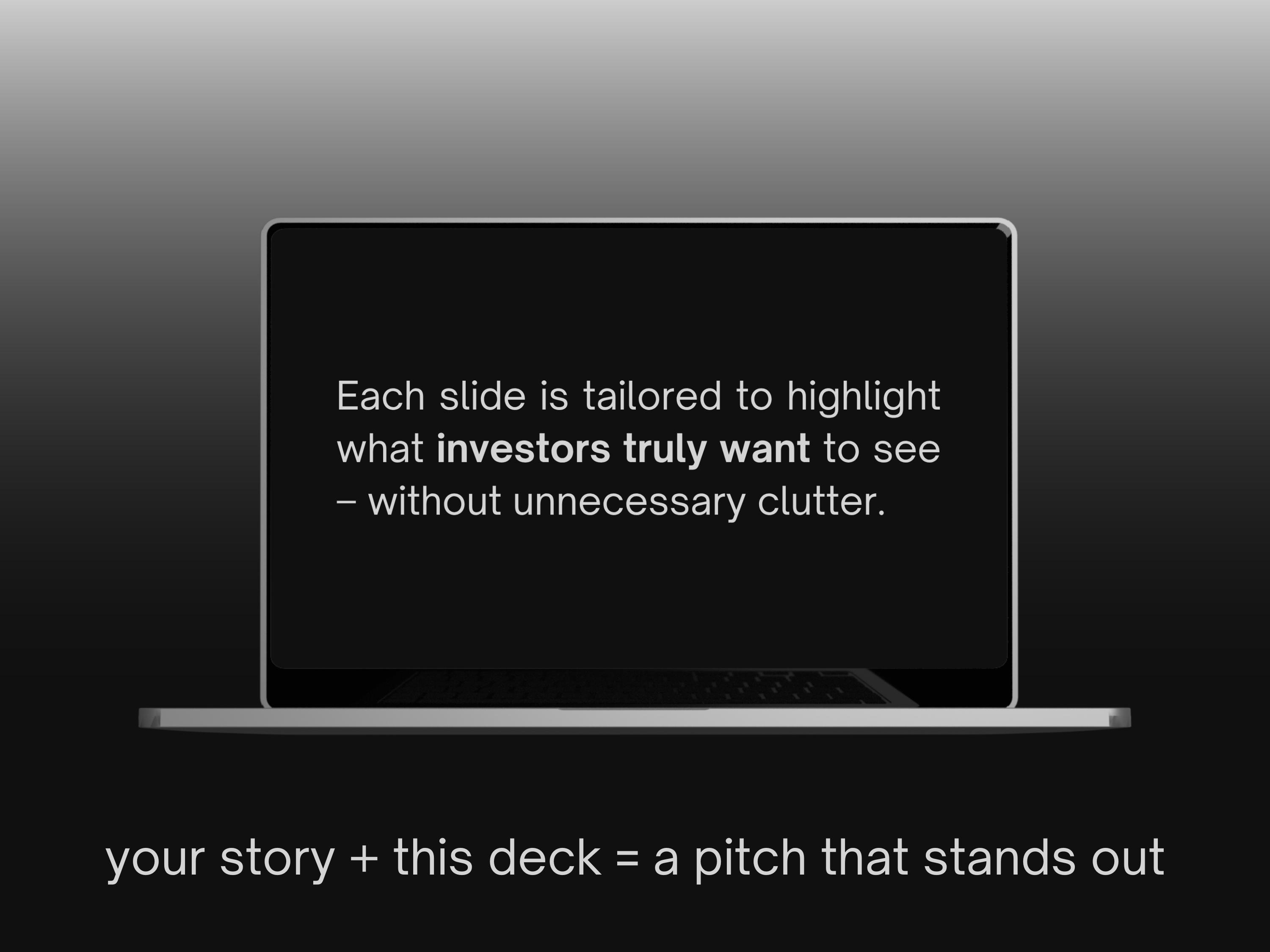 Startup Pitch Deck Template Canva | Editable Investor Presentation ...