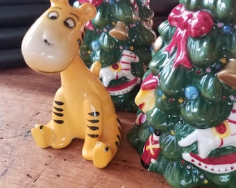 Vintage Tigger ceramic figurine, Beswick England, Walt Disney figurine