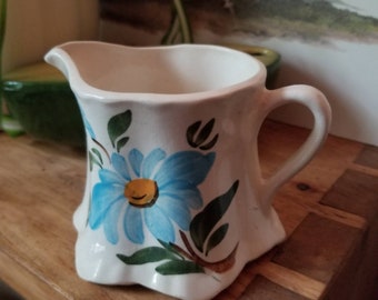 Vintage creamer made by Cash Family, hand painted, Erwin, TN