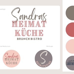 Branding Kit Logo Blog Design Small Business Logo Branding Blog Logo Social Media Logo