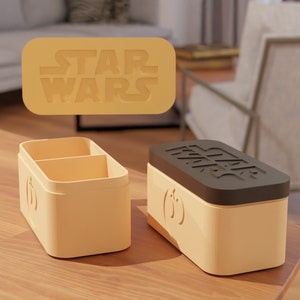 Star Wars Mini Box - For 3D Printing - Star Wars Box 3D Model Stl - Home Decor -Table Decoration -  Box 3D stl - Stl Files For 3D Printers