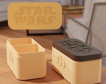 Star Wars Mini Box - For 3D Printing - Star Wars Box 3D Model Stl - Home Decor -Table Decoration -  Box 3D stl - Stl Files For 3D Printers