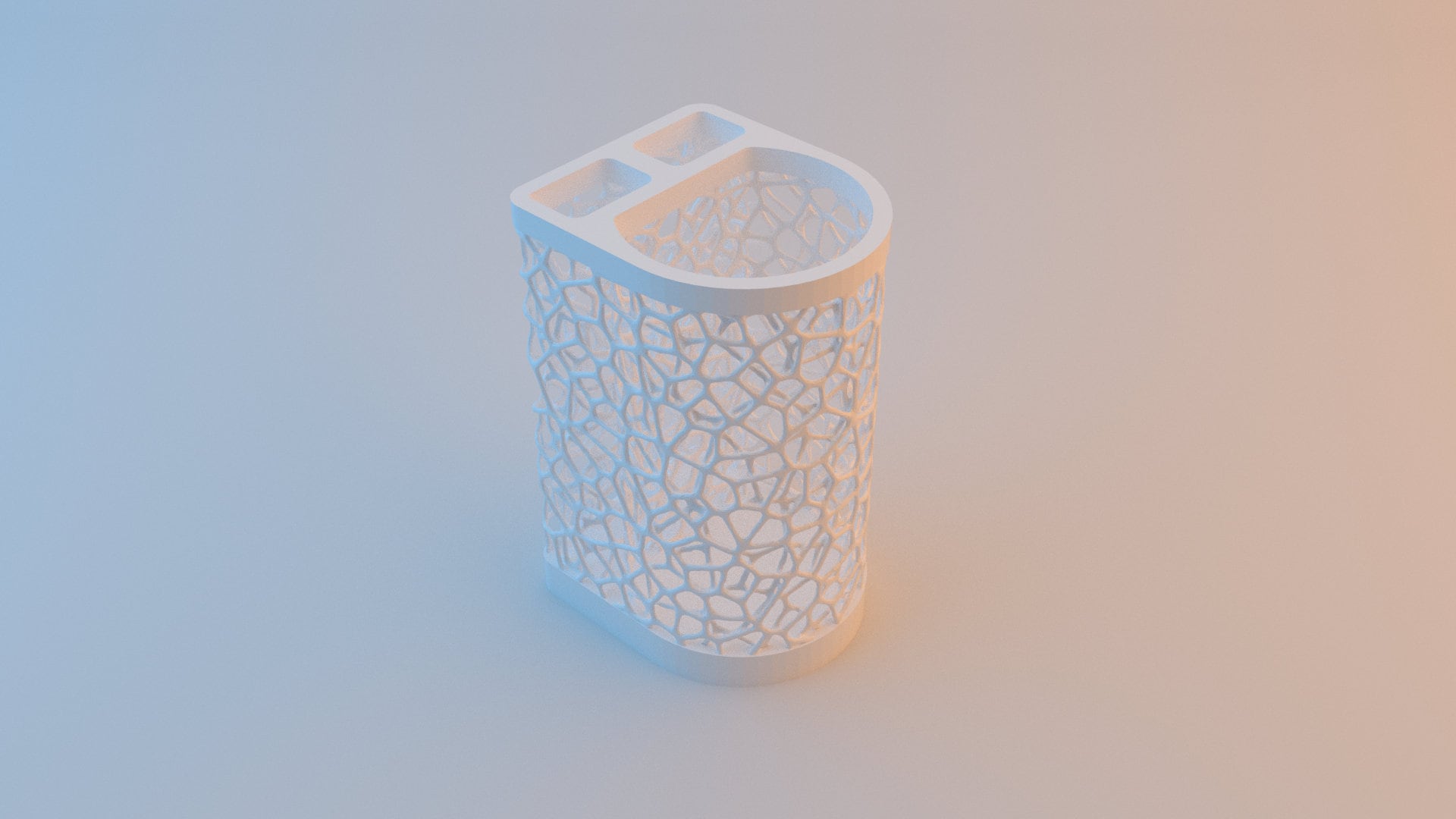 Toothbrush Holder Stl File Bathroom Organizer Toothbrush Etsy