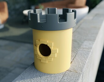 Birdhouse STL Files, Birdhouse 3D Print Files, Bungalow 3D Print Files, 3D House, Birdhouse STL Files 3D Printed Bird House Bird Feeder