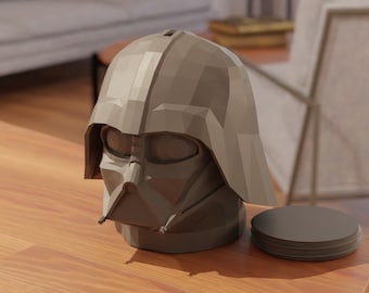Star Wars Darth Vader Bank | Piggy Bank | Money Bank | Money Box Stl | Coin Bank  Stl Files For 3D Printers | Gifts for Kids | Star Wars stl