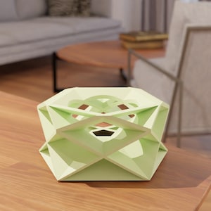 ミニキャンドルホルダー装飾 3D プリント用 STL ファイル | 3D ホームデコレーション | 3D プリント - デジタルダウンロード - ホームデコレーション - 3D モデル