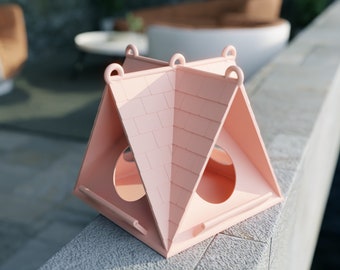 Birdhouse STL Files, Birdhouse 3D Print Files, Bungalow 3D Print Files, 3D House, Birdhouse STL Files 3D Printed Bird House Bird Feeder