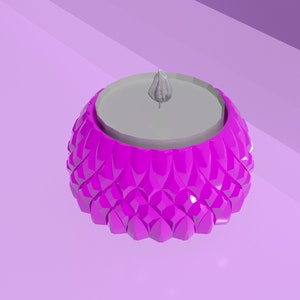 Candle Holder STL Files for 3D Printing | 3D Home Decor | 3d printed - Digital Download