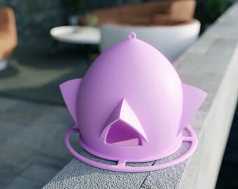 Birdhouse STL Files, Birdhouse 3D Print Files, Bungalow 3D Print Files, 3D House, Birdhouse STL Files 3D Printed Bird House Bird Feeder