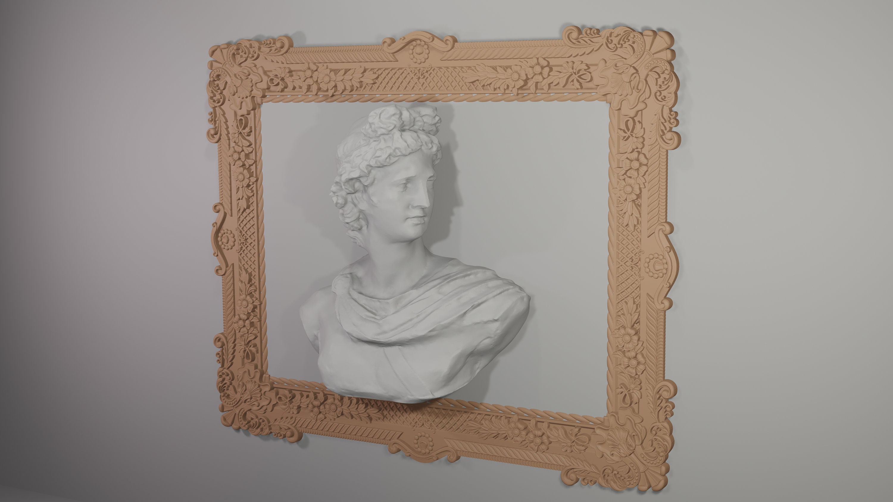 Apollo 3D PICTURE MODEL - Wall Art- Wall Decoration - Home Decoration ...