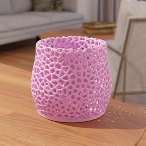 Candle holder 3D Print STL File For 3D Printers | TABLE DECORATION 3d printed- Home decor - Home decoration - modern - minimalist