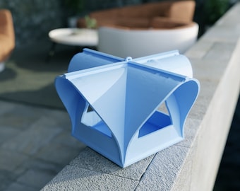 Birdhouse STL Files, Birdhouse 3D Print Files, Bungalow 3D Print Files, 3D House, Birdhouse STL Files 3D Printed Bird House Bird Feeder