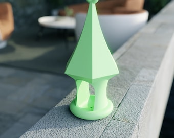 Birdhouse STL Files, Birdhouse 3D Print Files, Bungalow 3D Print Files, 3D House, Birdhouse STL Files 3D Printed Bird House Bird Feeder
