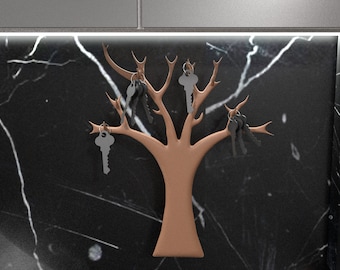 Key Holder For Wall Stl- 3D model stl - Home Decor stl - 3D Print Stl Files | 3D Print Models - Entryway organizer - Home Wall decor - Stl