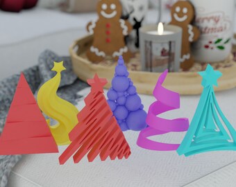 3D Christmas Tree | Ready to Print | Christmas STL | 3D Printed Decor | 3D Printing 3D model STL | Home decor | Tree Decor | For Christmas