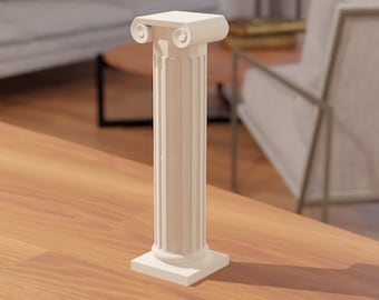 Greek Column Candle holder 3D Print STL File For 3D Printers | TABLE DECORATION - Home Decoration | Home Decor stl | Greek Mythology