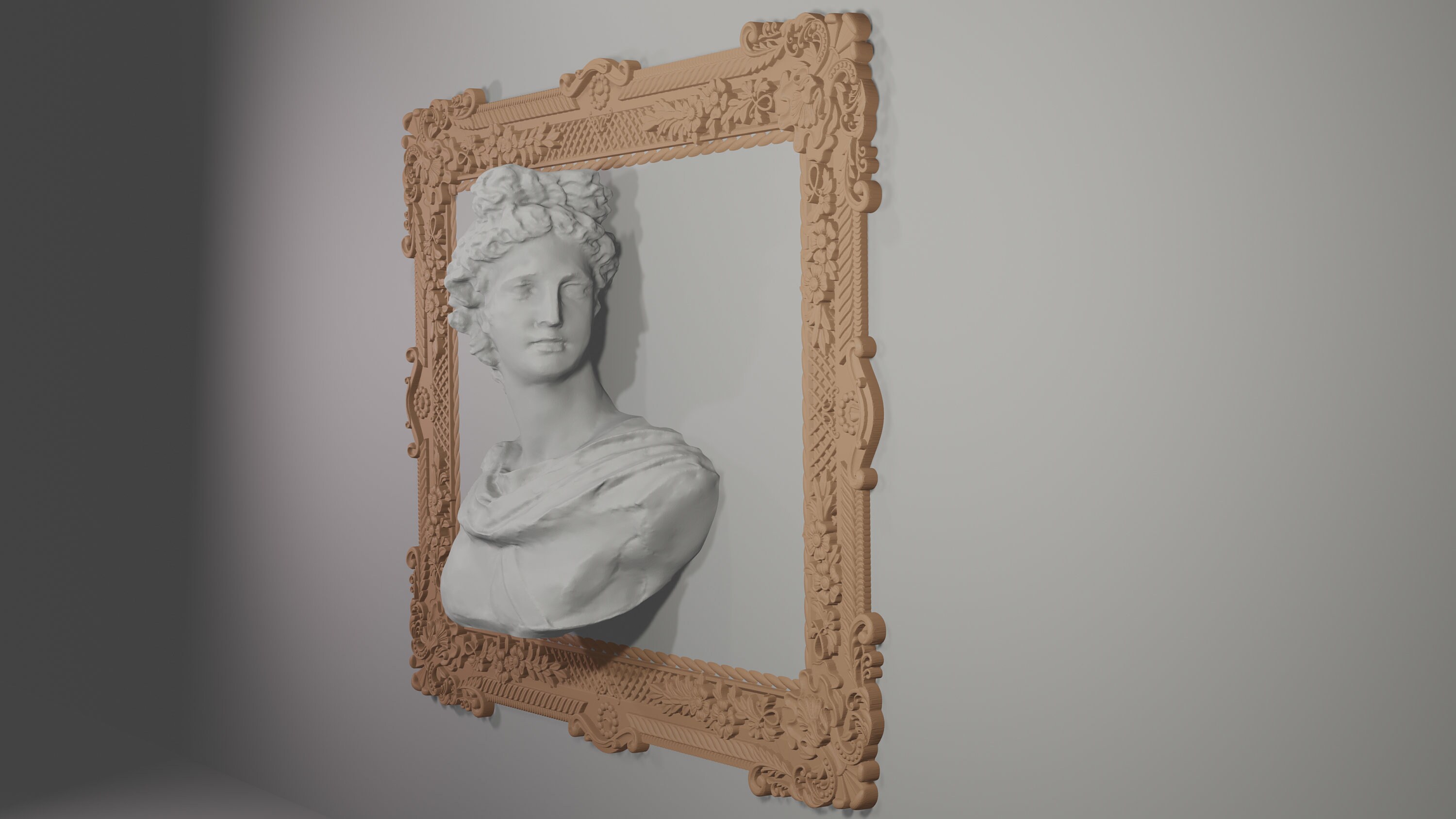 Apollo 3D PICTURE MODEL - Wall Art- Wall Decoration - Home Decoration ...