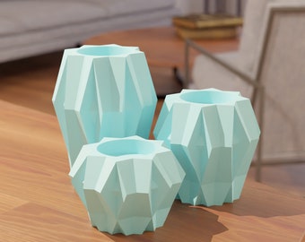 Candle Holder STL Files for 3D Printing | 3D Home Decor | 3d printed - Digital Download