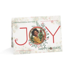 En vrac, cartes de voeux afrocentriques, message vainquant du blues des fêtes, lot de 10, 30, 50 cartes inspirantes afro-américaines, fierté noire