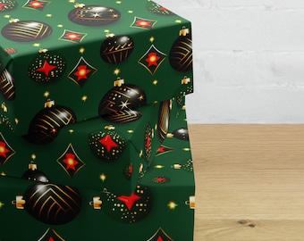 Holiday Christmas Kwanzaa Wrapping paper sheets Cultural Ethnic African Ornaments