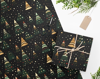 Holiday Christmas Gift Wrapping Paper Kwanzaa African Print Design Gift Wrap